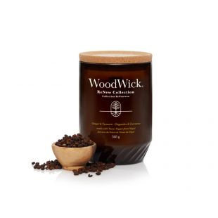 Gingembre & Curcuma Bougies ReNouveau WoodWick