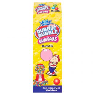 Dubble Bubble Gumballs Tetrapack Refill