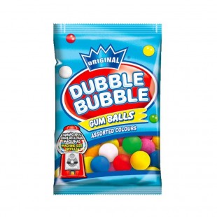 Dubbie Bubble Gumballs Tutti Frutti 90g
