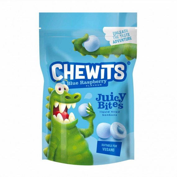 Chewits Juicy Bites Blue Raspberry