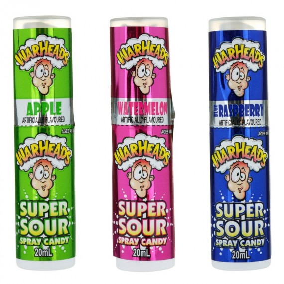 Warheads Super Sour Spray Candy