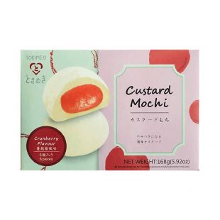 Custard Mochi Cranberry Tokimeki
