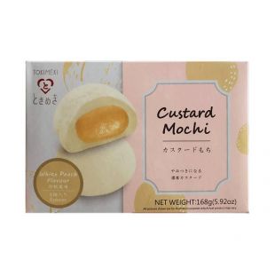 Custard Mochi Pêche Blanche Tokimeki
