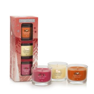 Coffret Cadeau 3 Votives en Verre