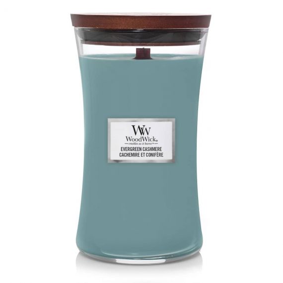 Evergreen Cashmere Bougies WoodWick