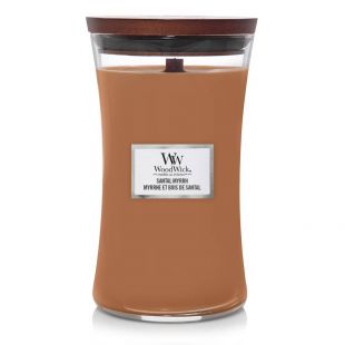 Santal Myrrh Bougies WoodWick