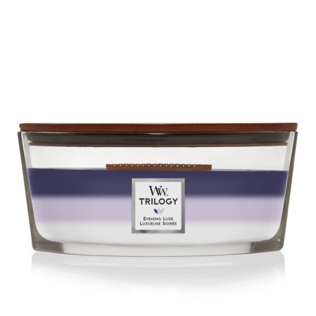Trilogy Evening Luxe Bougies WoodWick