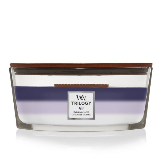 Trilogy Evening Luxe Bougies WoodWick