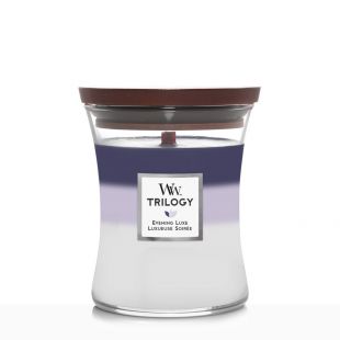 Trilogy Evening Luxe Bougies WoodWick