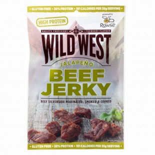 Wild West Jalapeño beef jerky