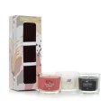 Coffret Cadeau 3 Votives en Verre