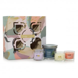 Coffret 3 Votives en Verre & 1 Petite Timballe