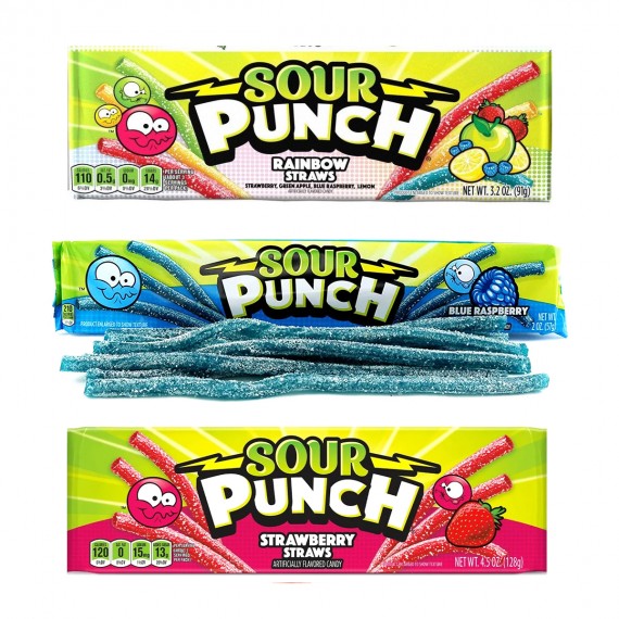 Sour Punch Straws