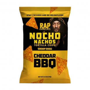 SNOOP DOGG BBQ Cheddar Nachos Rap Snacks