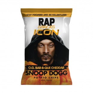SNOOP DOGG BBQ Cheddar Puffs Rap Snacks