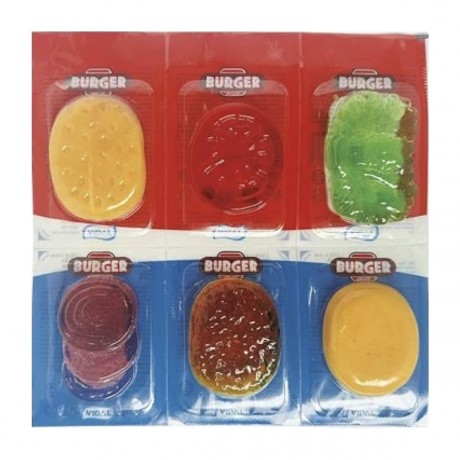 Build a Burger Jelly Candy