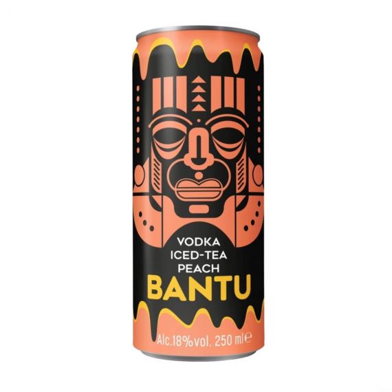 BANTU VODKA ICED TEA PECHE