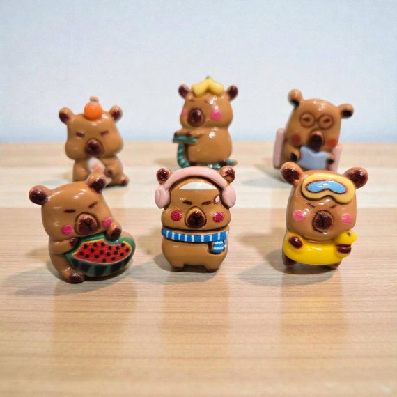 Clips à lacets Capybara