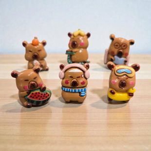 Clips à lacets Capybara