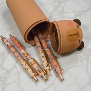 Trousse et stylos Capybara