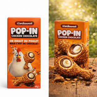 POP-IN CHICKEN CHOCOLATE