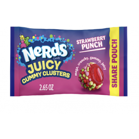 NERDS JUICY CLUSTERS STRAWBERRY PUNCH