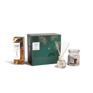 Coffret Cadeau Bougie et Diffuseur Yankee Candle