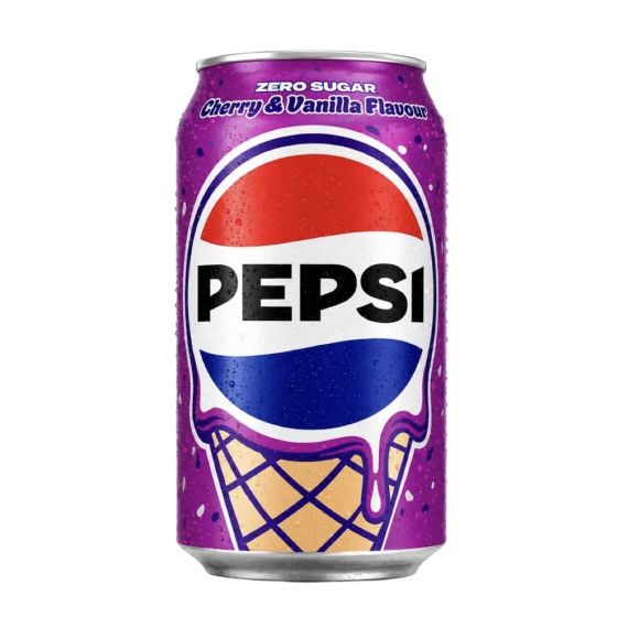 PEPSI ZERO CHERRY & VANILLA
