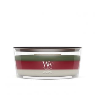 Holiday Garland Trilogy Bougies WoodWick