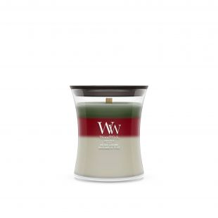 Holiday Garland Trilogy Bougies WoodWick