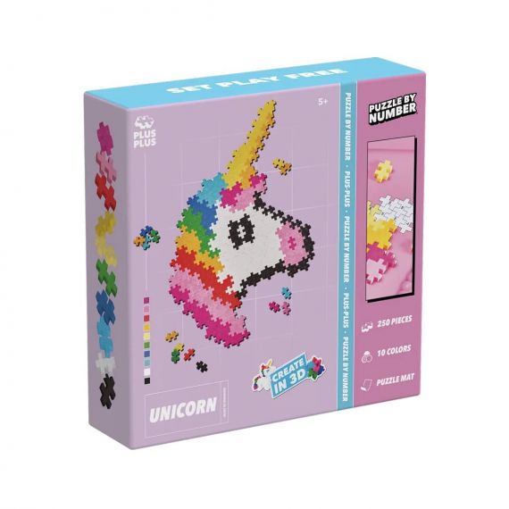 PLUS-PLUS Puzzle Unicorn