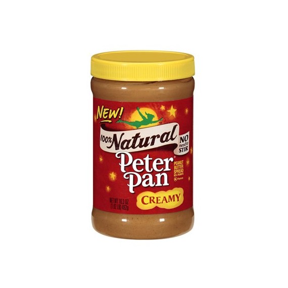 Peter Pan Creamy 100% Nat