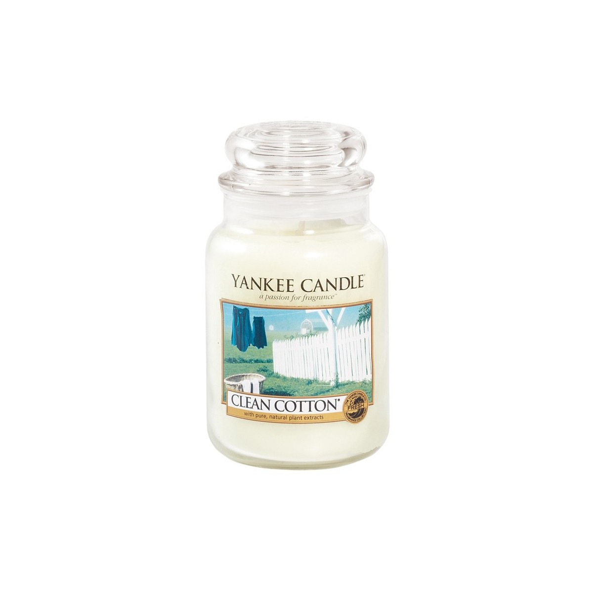 Yankee Candle Jarres Clean Cotton
