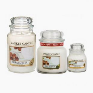 Bougies Jarres Shea Butter Yankee Candle