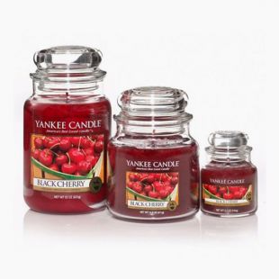 Bougies Jarres Black Cherry Yankee Candle