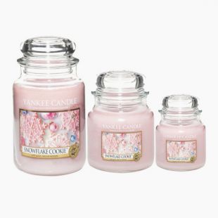 Yankee Candle Snowflake Cookie Bougie Jarre