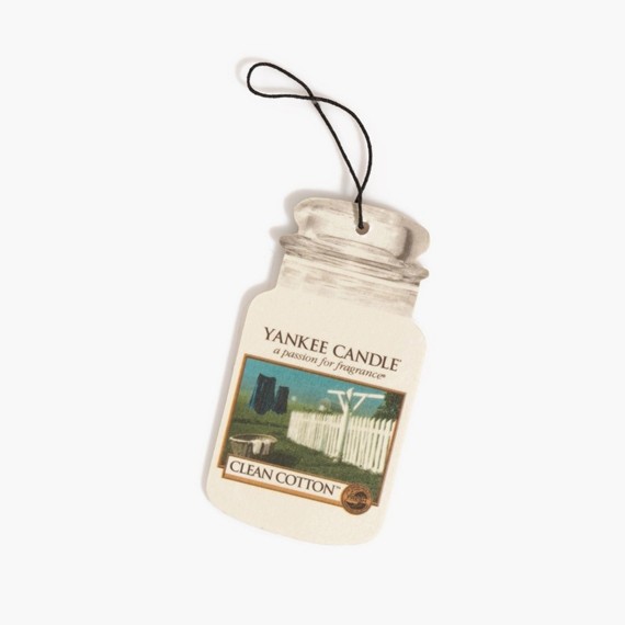 Yankee Candle Clean Cotton Classic Car Jar Fresh