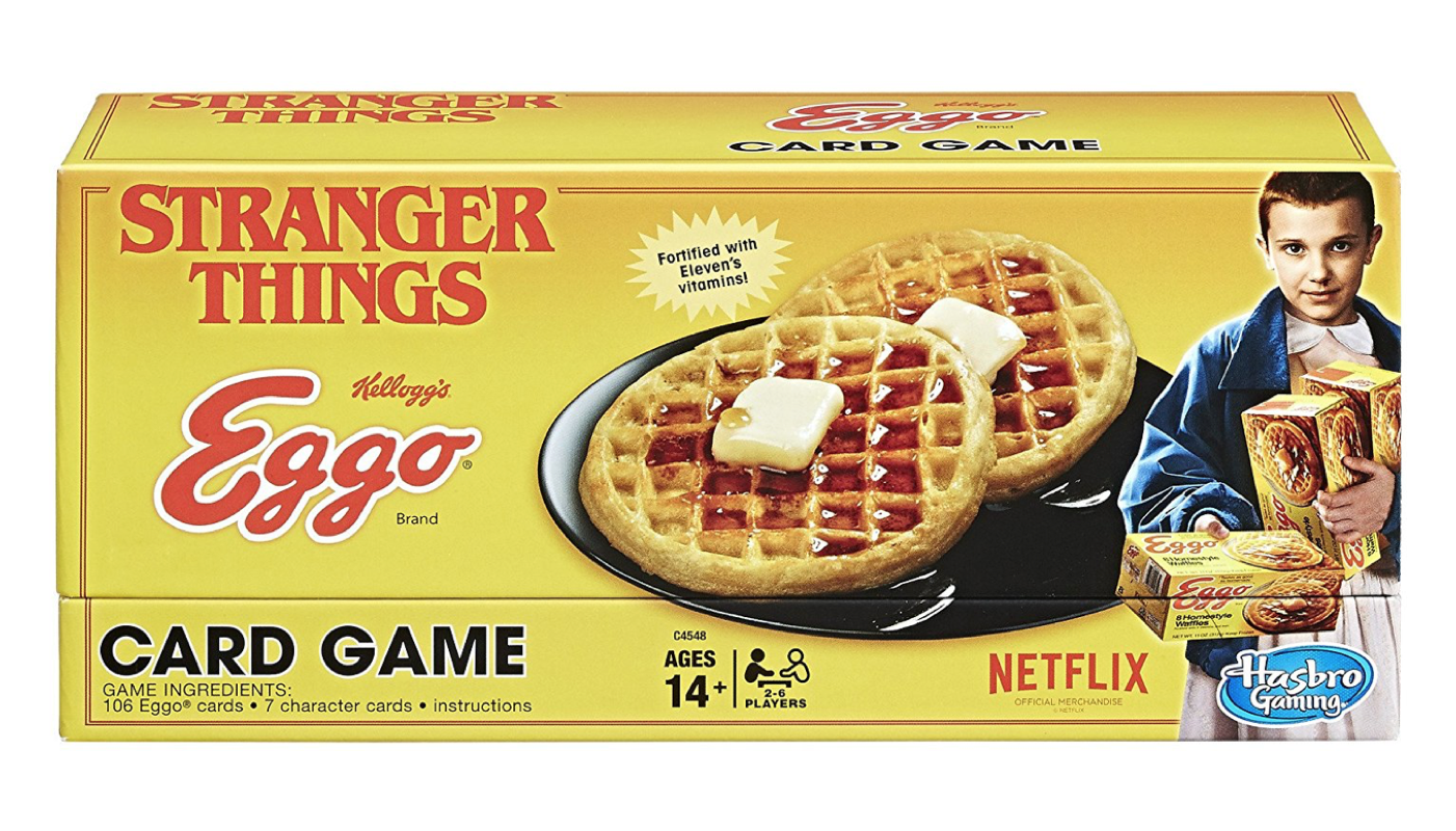 Stranger Things Eggo Jeu de cartes